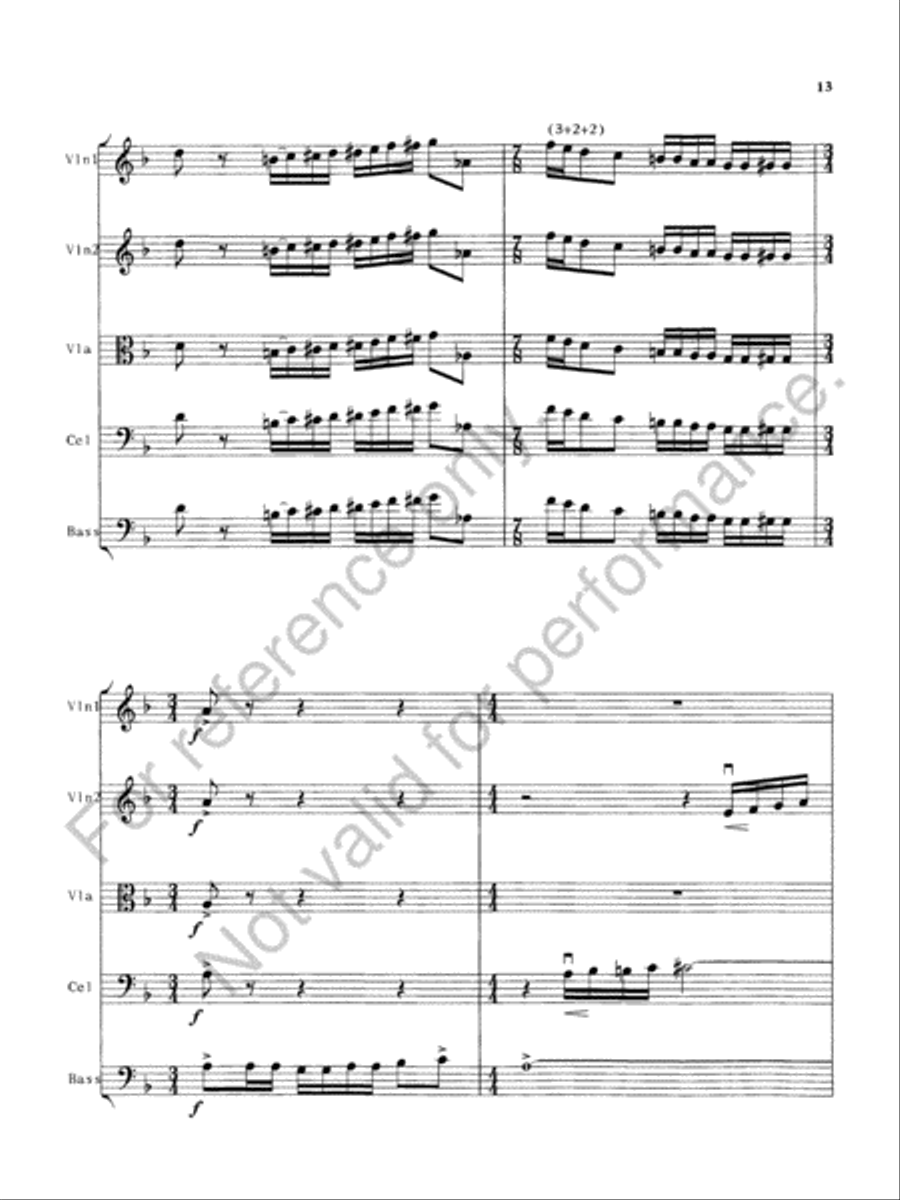 Our Creed Is Our Shield String Orchestra scores gallery preview page 15