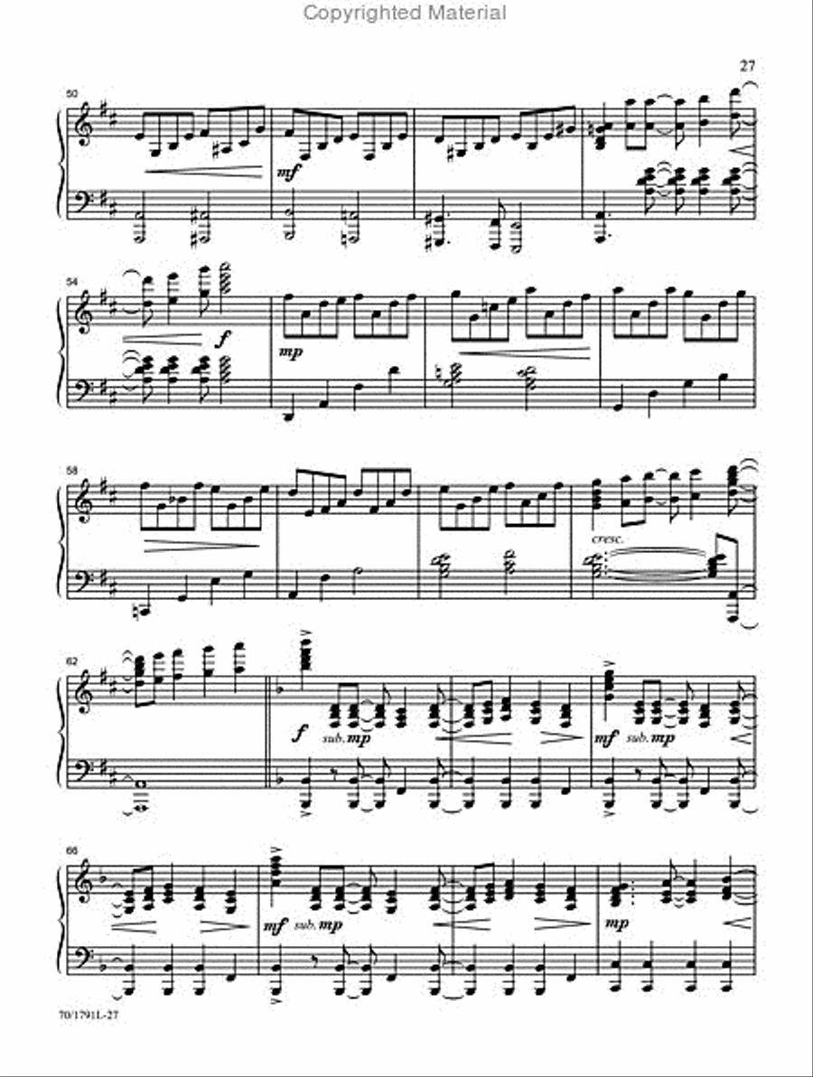 Hymns You Love Piano Solo scores gallery preview page 10