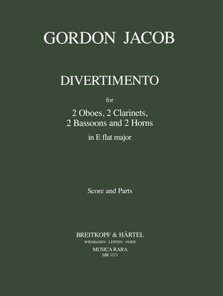 Book cover for Divertimento in Eb