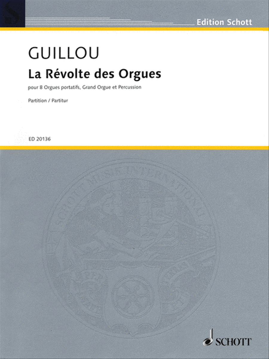 La Révolte des Orgues Organ scores gallery preview page 1