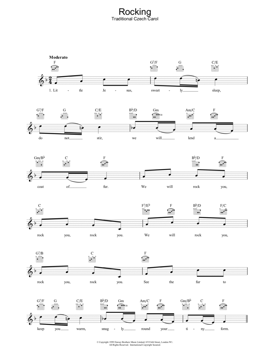 Rocking Piano scores gallery preview page 1