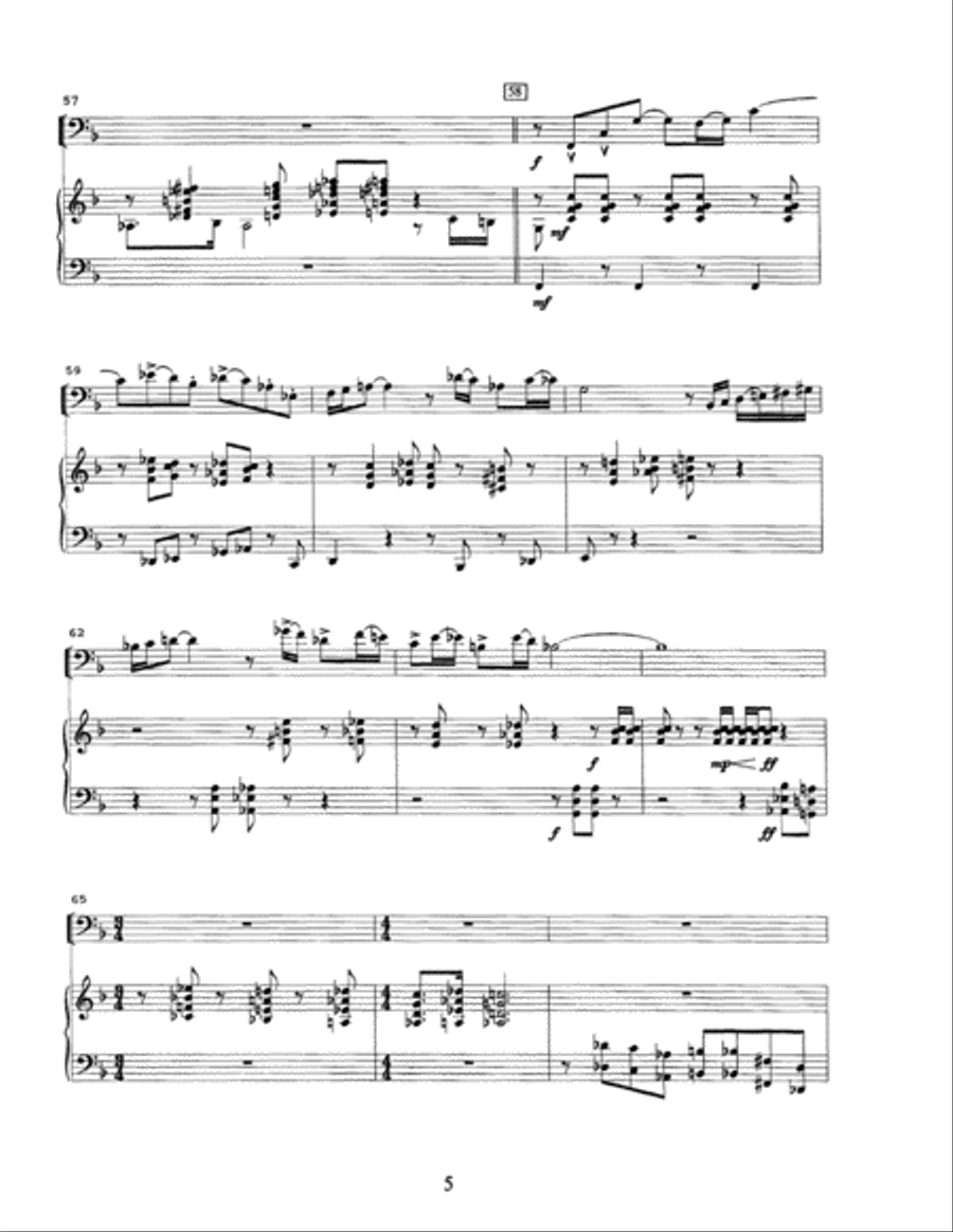 Rhapsody for Euphonium Rhapsody for Euphonium Euphonium scores gallery preview page 6