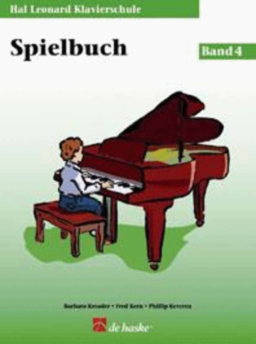 Hal Leonard Klavierschule Spielbuch 4   CD