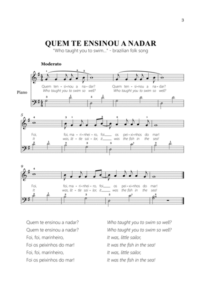 Brazilian Children song - Vol. 1 (G major) image number null
