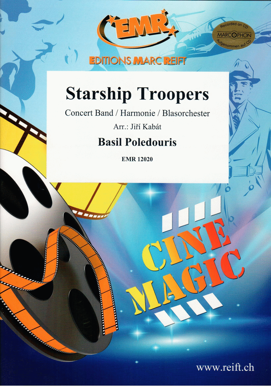 Starship Troopers Starship Troopers Concert Band scores gallery preview page 1
