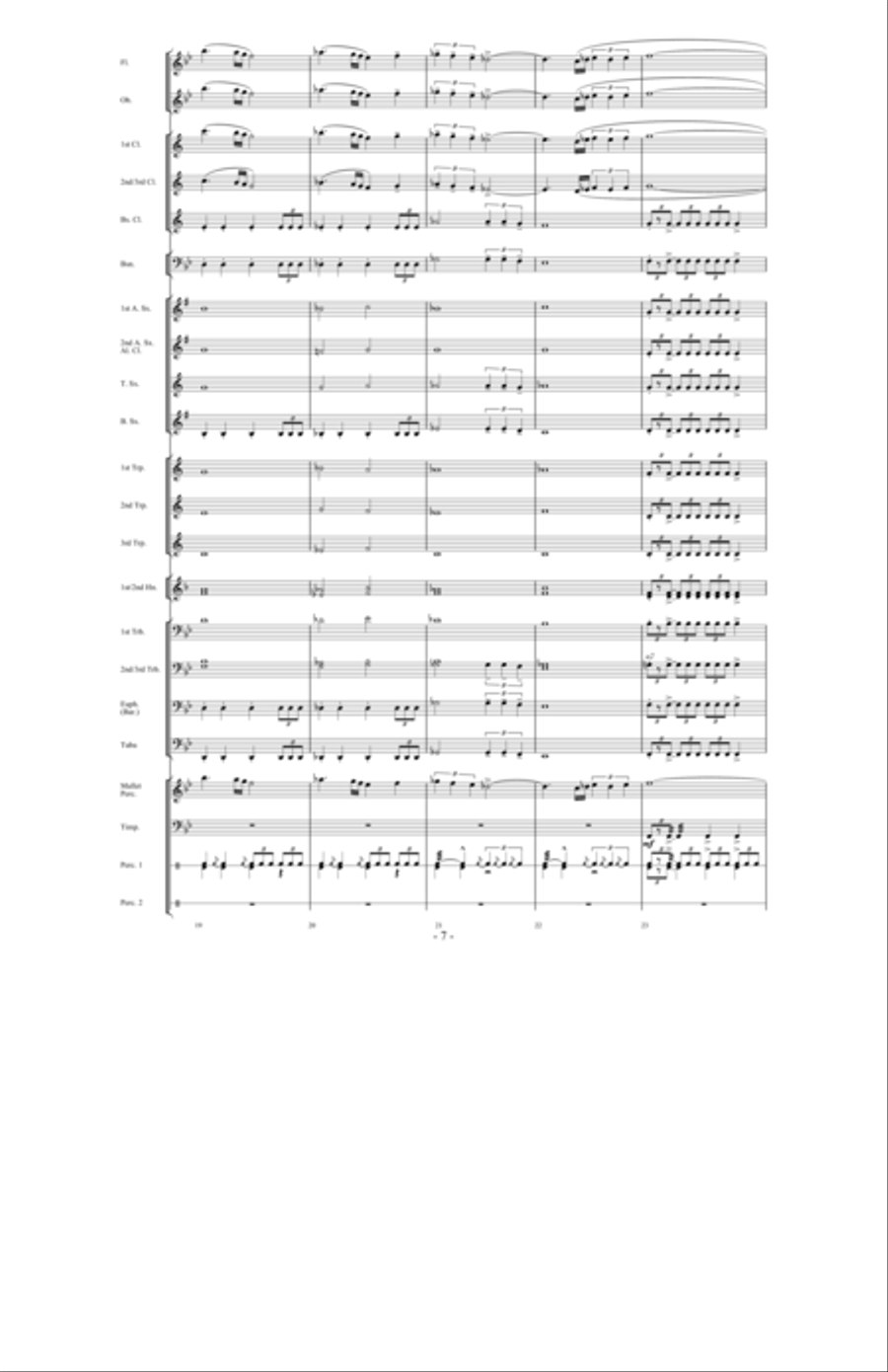 Return of the Crusaders Concert Band scores gallery preview page 6