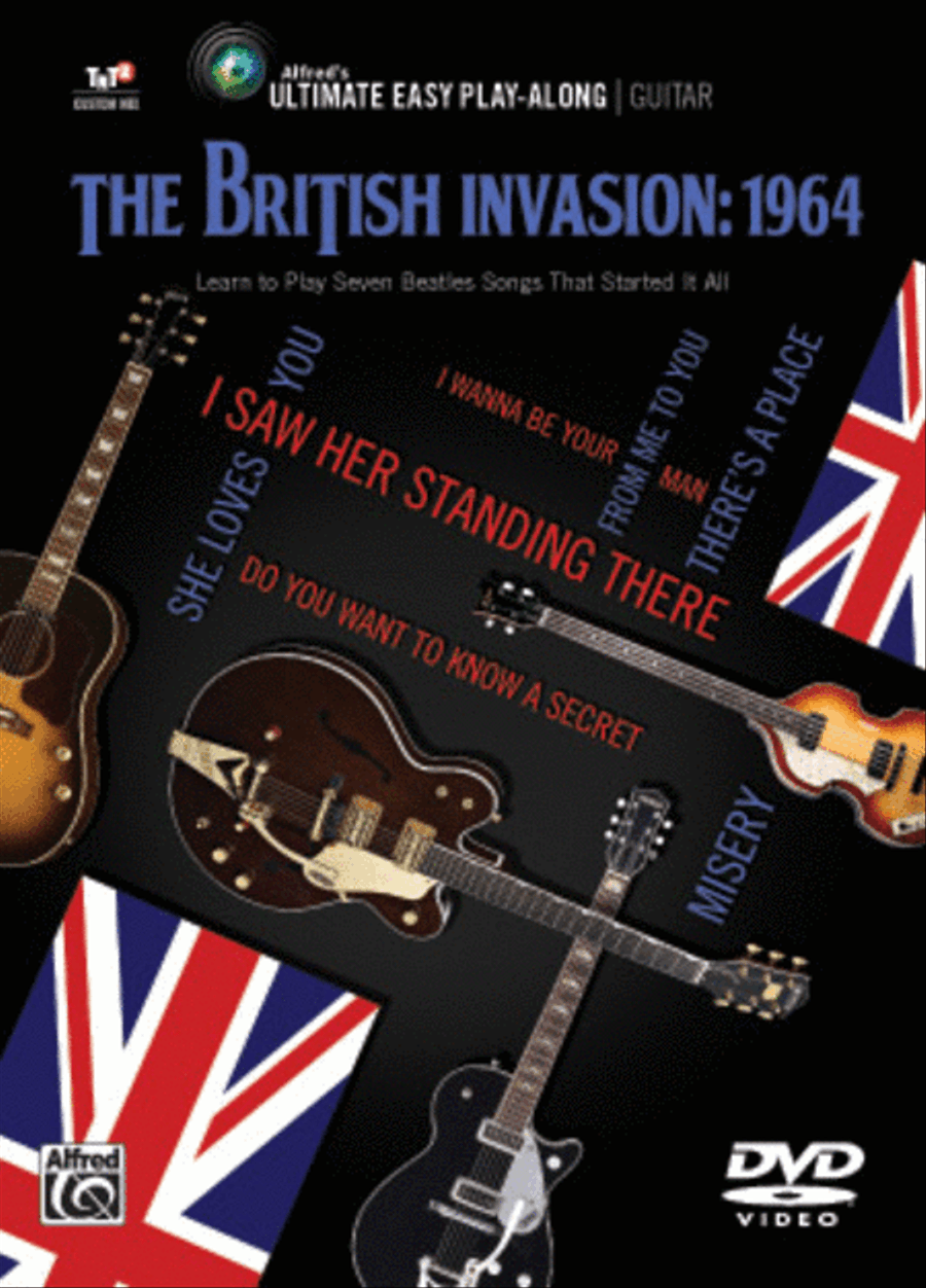 Ultimate Easy Guitar Play-Along -- The British Invasion 1964 Guitar Tablature scores gallery preview page 1