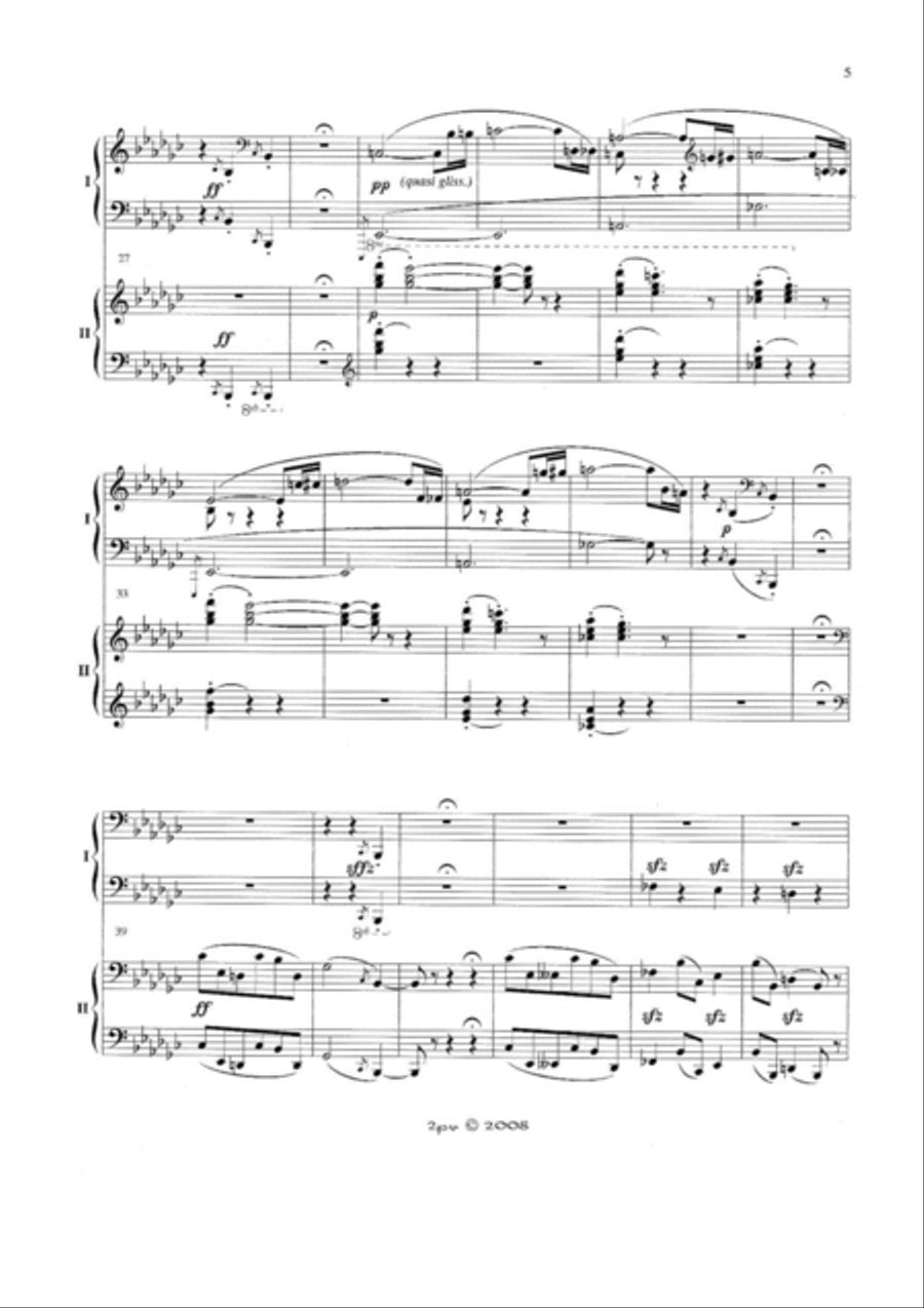 Pictures at an Exhibition Pictures at an Exhibition Piano Duet scores gallery preview page 5