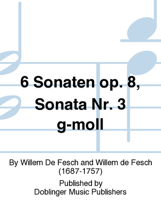 6 Sonaten op. 8, Sonata Nr. 3 g-moll