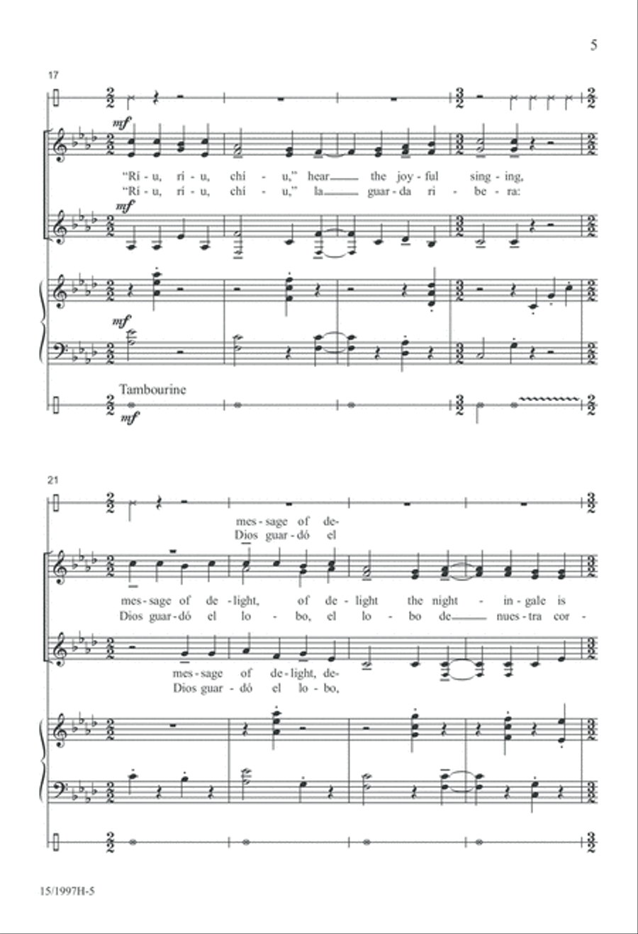 Ríu, Ríu, Chíu SSA scores gallery preview page 6