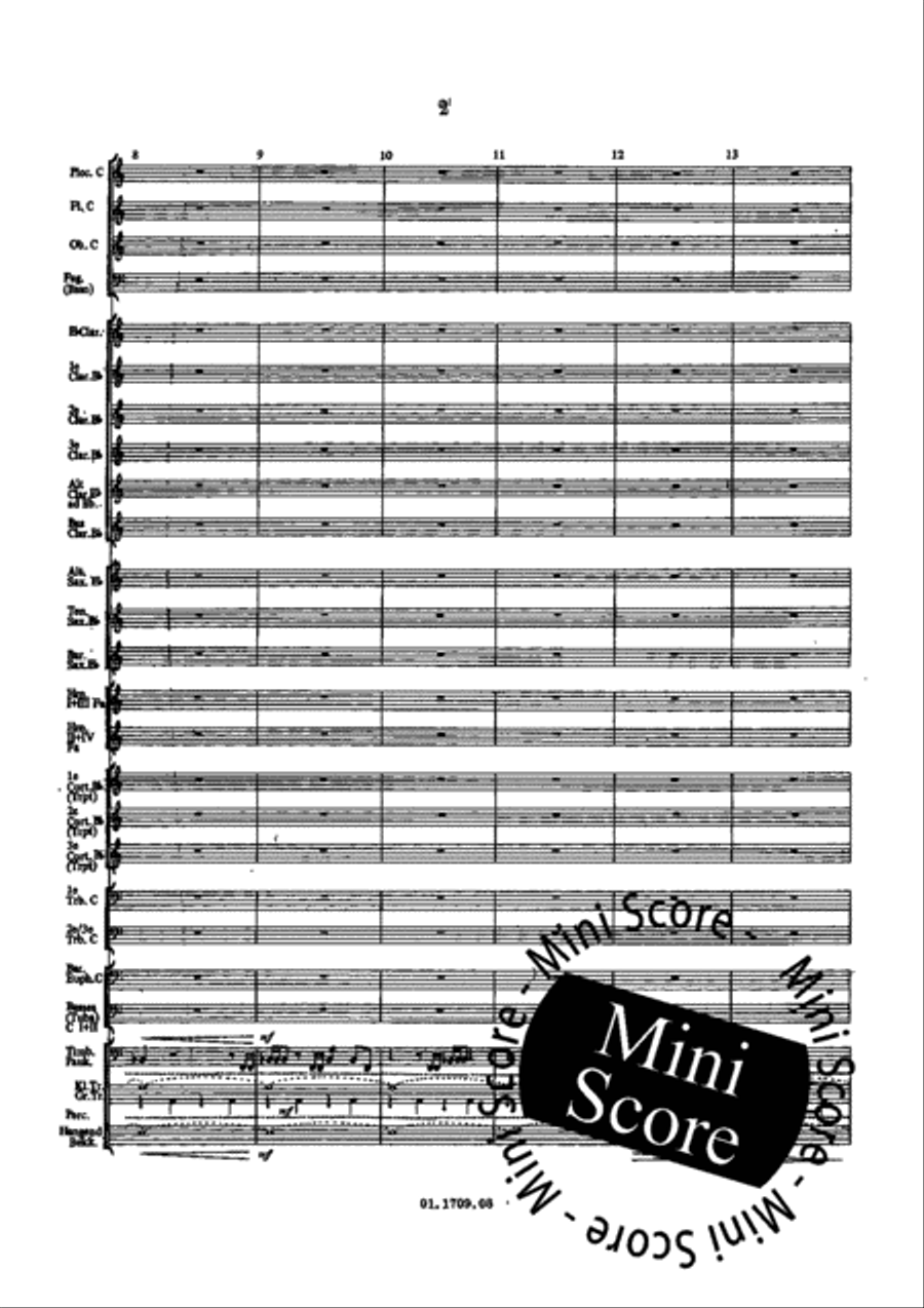 Marcia Pomposa Marcia Pomposa Concert Band scores gallery preview page 6