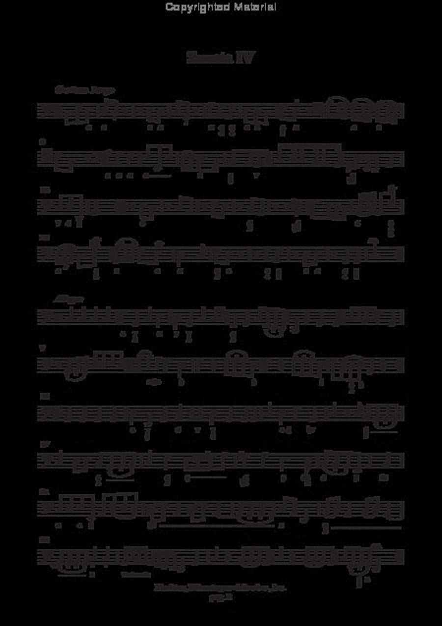 3 Sonate (London, [1770]) Viola scores gallery preview page 4