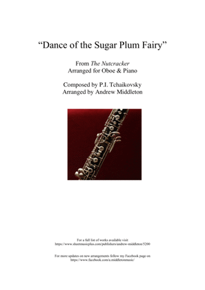 Dance of the Sugar Plum Fairy arranged for Oboe and Piano
