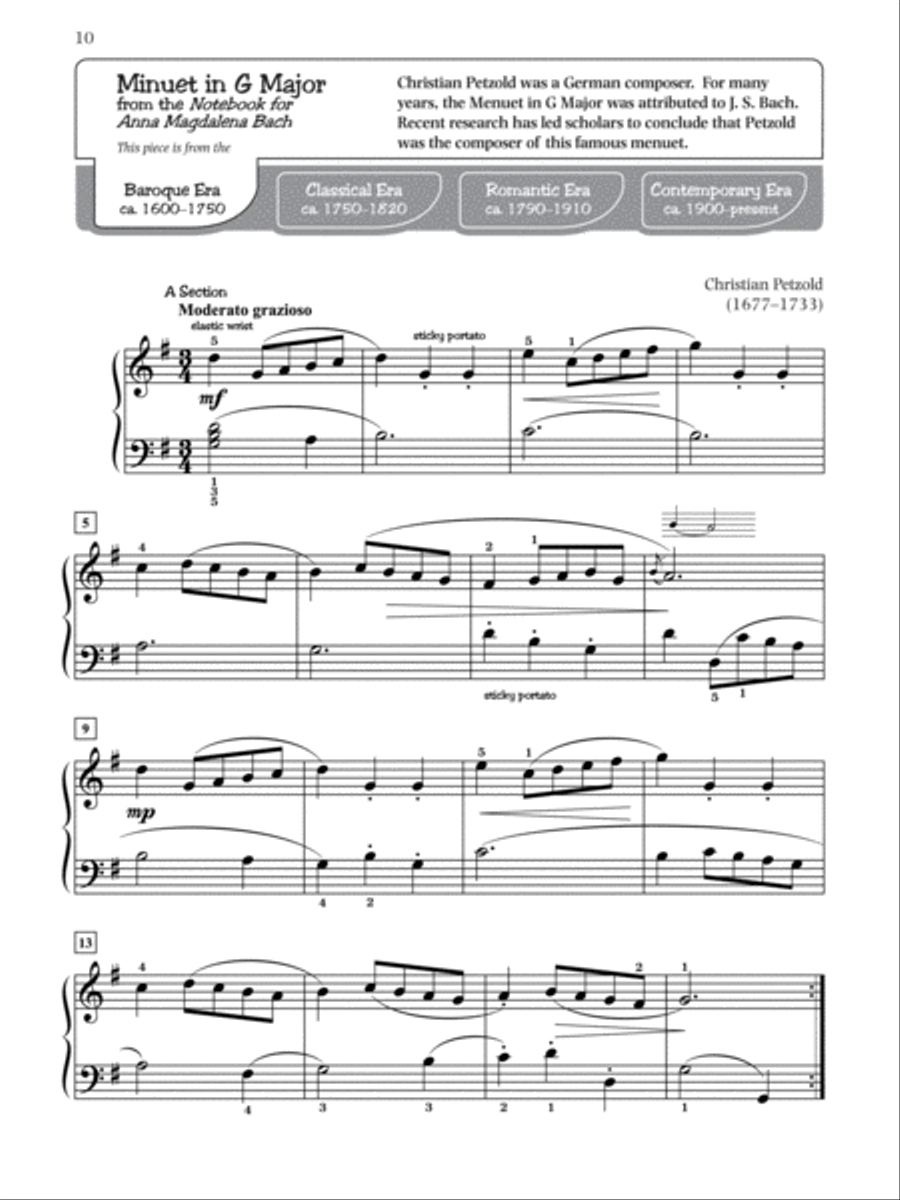 Pathways to Artistry -- Masterworks, Book 3 Piano Method scores gallery preview page 7