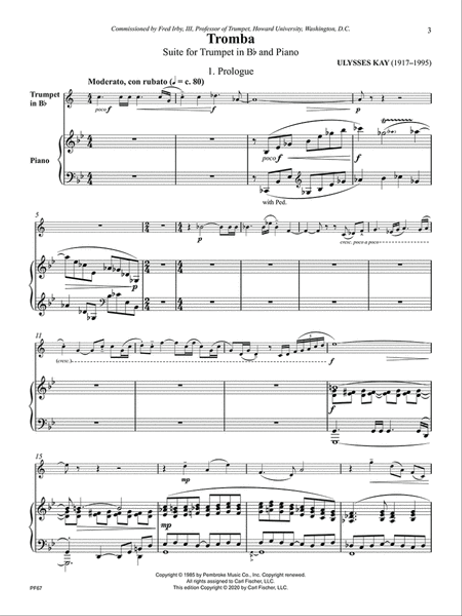 Tromba Tromba Trumpet Solo scores gallery preview page 2