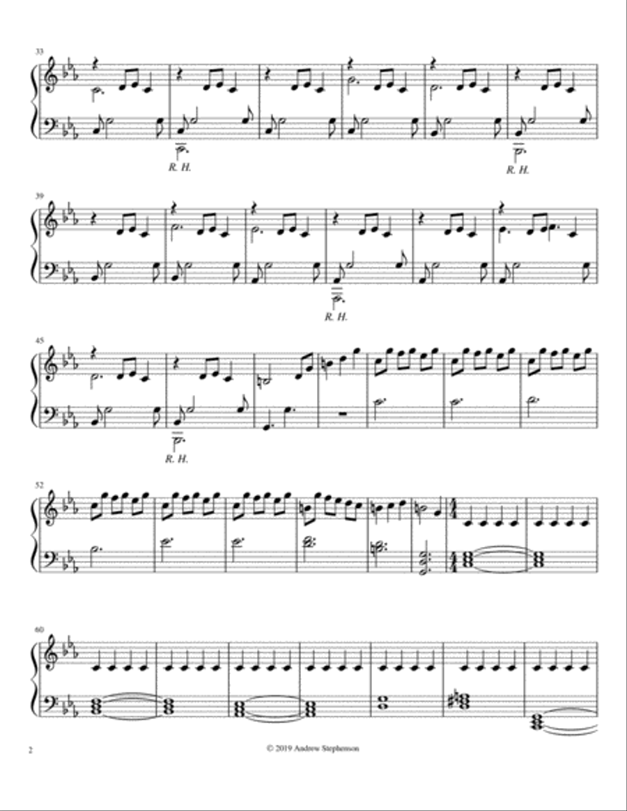 Twilit Summoner Piano Solo scores gallery preview page 2