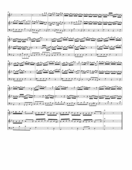 Sonata, QV2: 21 e (arrangement for alto recorder and harpsichord)