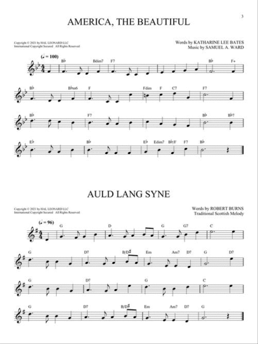 Ocarina Songs ocarina scores gallery preview page 6