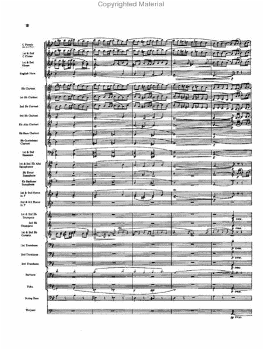 Thus Do You Fare, My Jesus Concert Band scores gallery preview page 8
