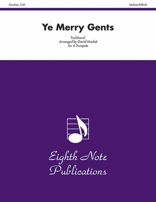 Book cover for Ye Merry Gents