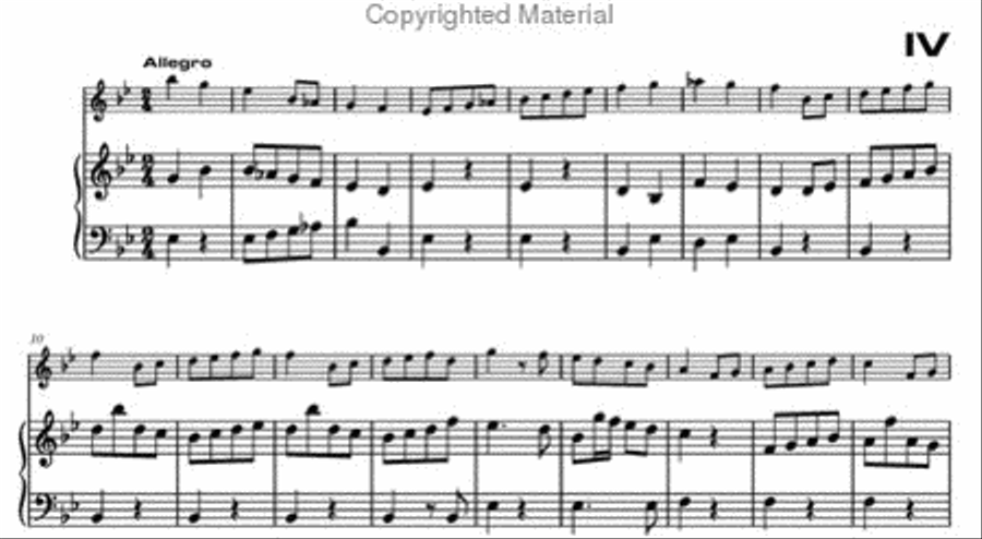 Concerto in E-flat major Concerto in E-flat major Orchestra scores gallery preview page 5