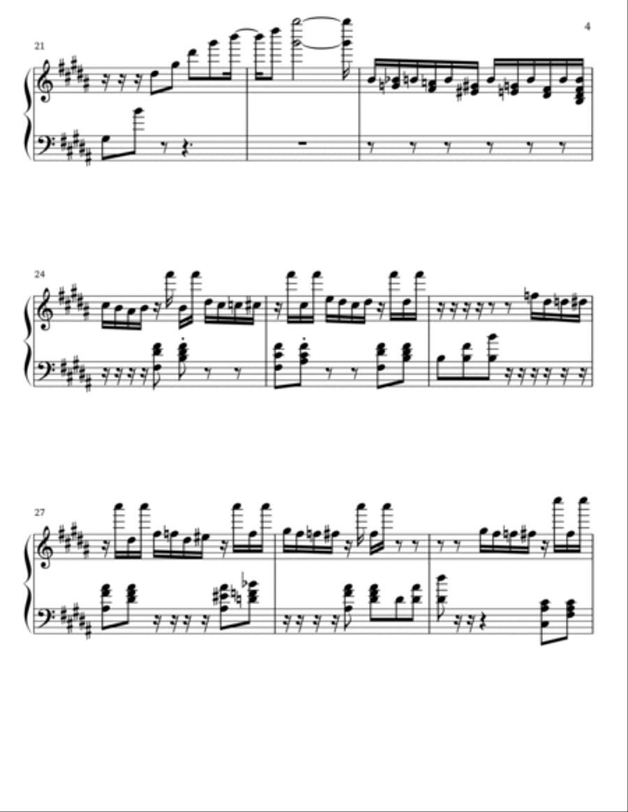La Campanella Piano scores gallery preview page 4