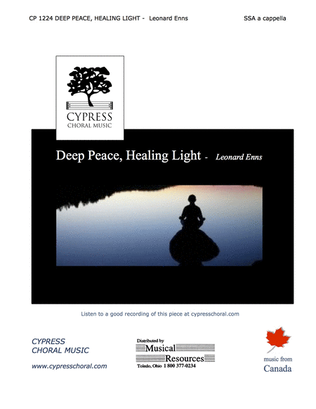 Book cover for Deep Peace, Healing Light