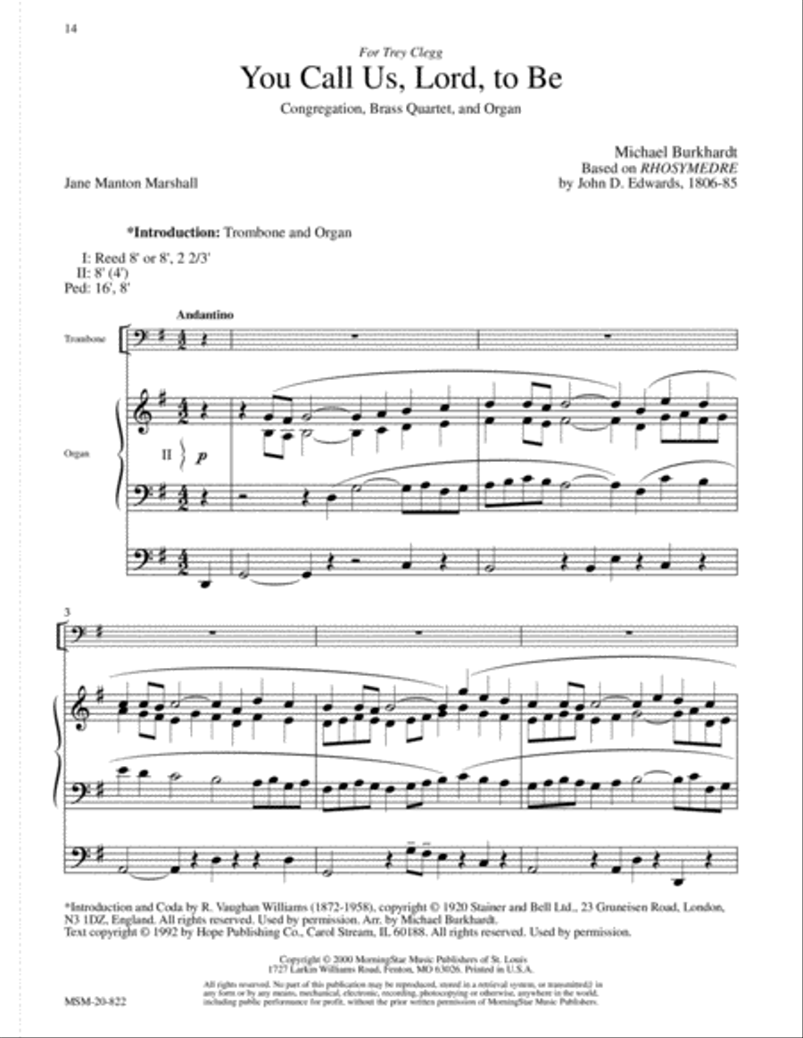 Festive Hymn Settings, Set 6 4-Part scores gallery preview page 5