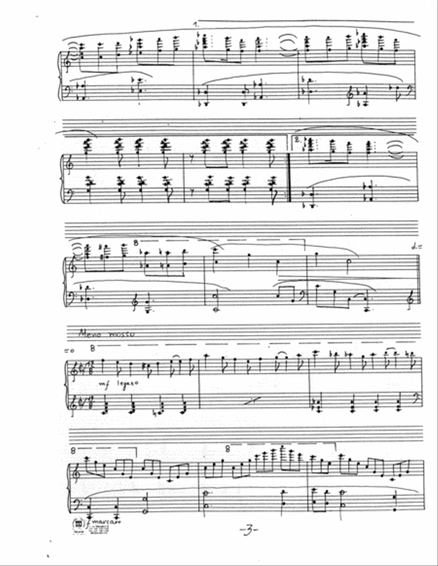 Study on John Williams' Style No. 2 Piano Method scores gallery preview page 3