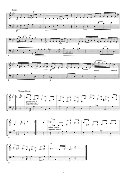 Allesandro Scarlatti, Sonata in D Minor, transcribed and edited by Klaus Stoll