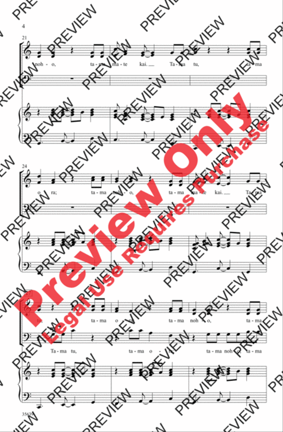 Tama Tu 3-Part scores gallery preview page 4