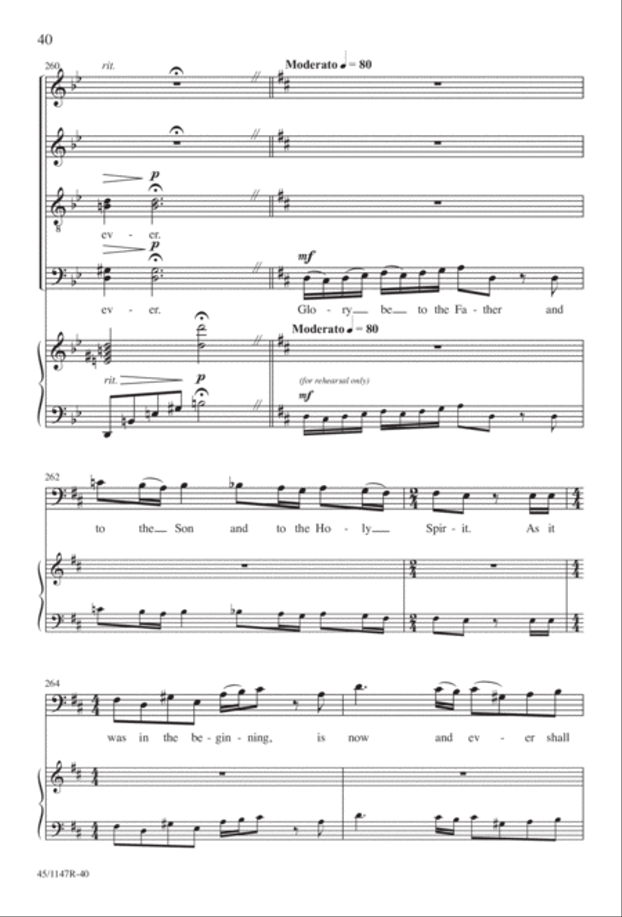 Magnificat Magnificat Divisi scores gallery preview page 41