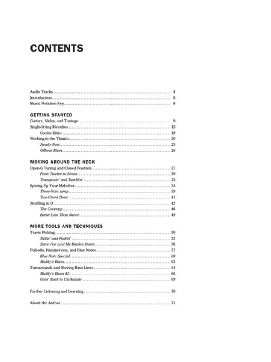 Acoustic Guitar Slide Basics Acoustic Guitar scores gallery preview page 2