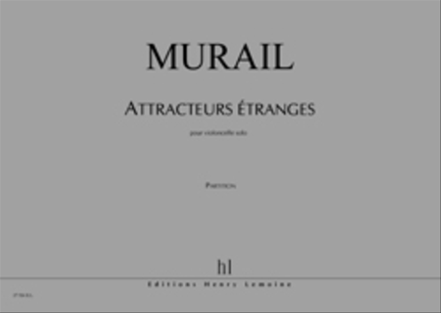 Attracteurs Etranges Cello scores gallery preview page 1