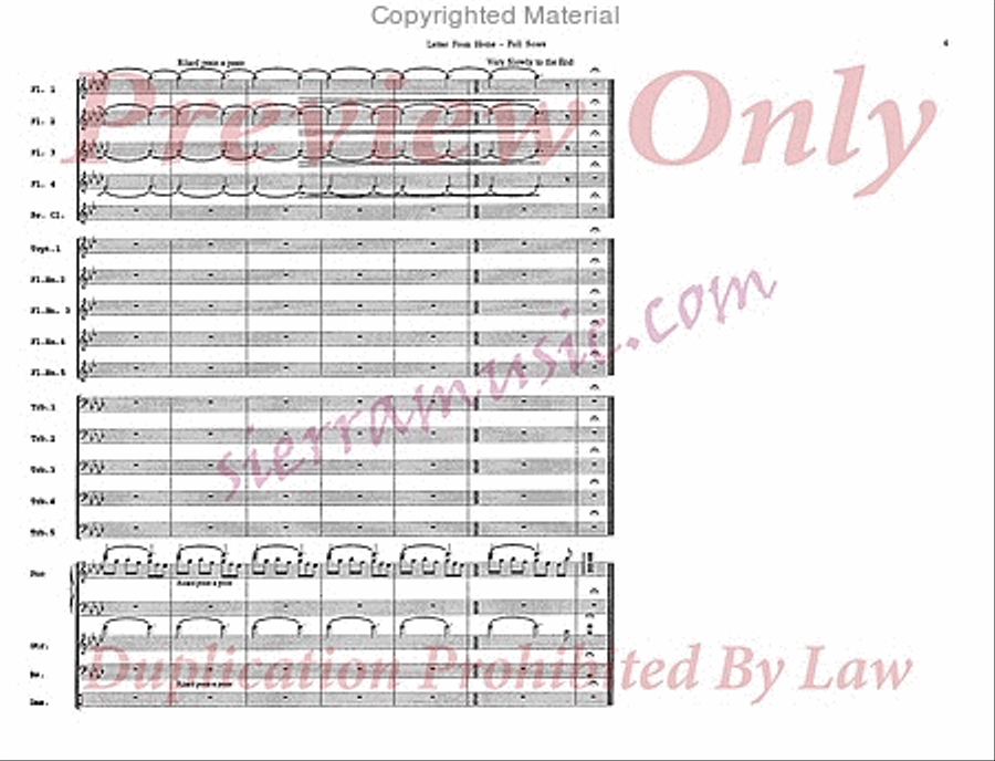Letter from Home (Pro) Letter from Home (Pro) Big Band scores gallery preview page 7