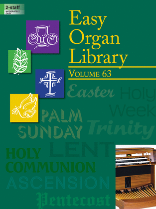 Book cover for Easy Organ Library, Vol. 63