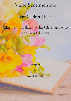"Valse Sentimentale" Original for Clarinet Choir