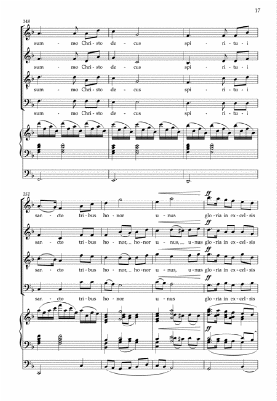 Jubilate Deo Jubilate Deo 4-Part scores gallery preview page 4
