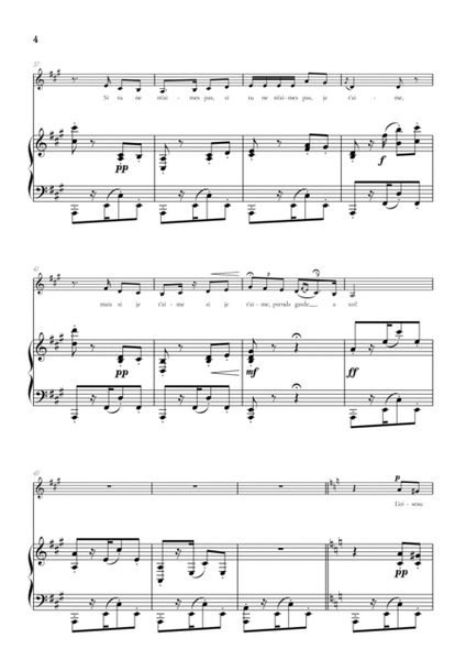 Bizet • Habanera from Carmen in A minor [Am] | alto sheet music with piano accompaniment image number null