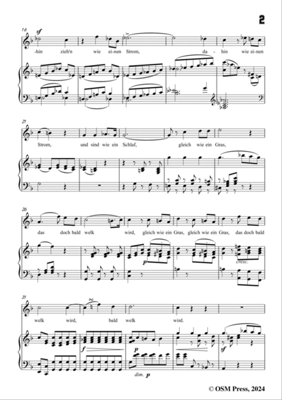 F. Mendelssohn-Geistliche Lieder,Op.112 No.2,in F Major Voice scores gallery preview page 3