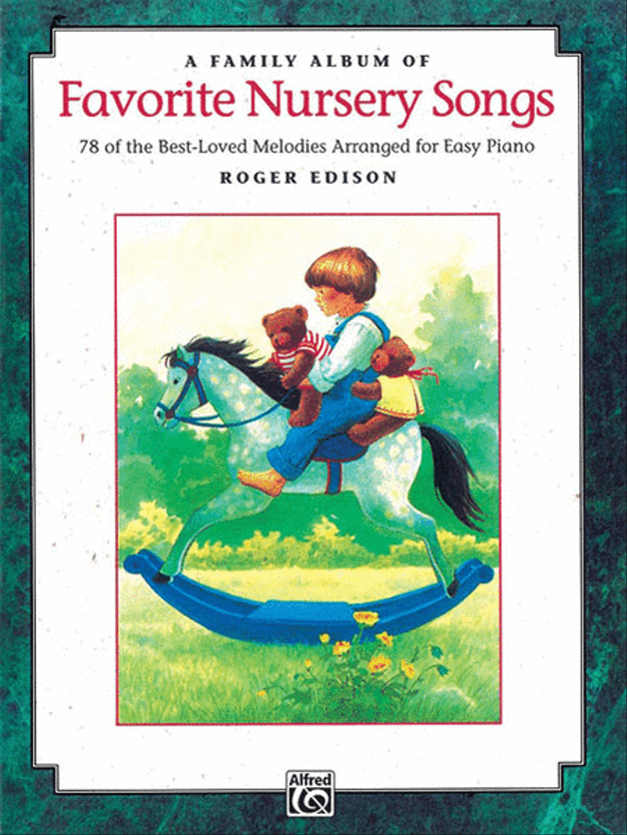 A Family Album of Favorite Nursery Songs Easy Piano scores gallery preview page 1