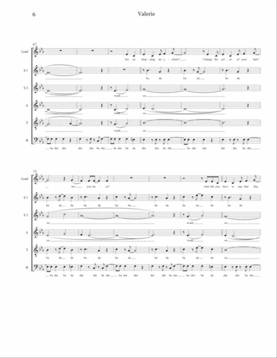 Valerie Valerie Divisi scores gallery preview page 6