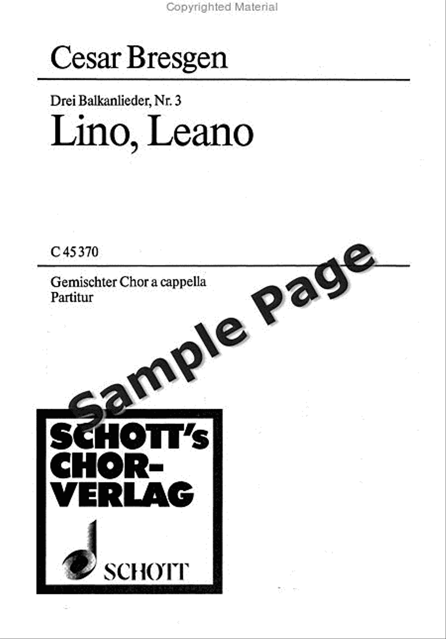 Lino Leano 4-Part scores gallery preview page 2