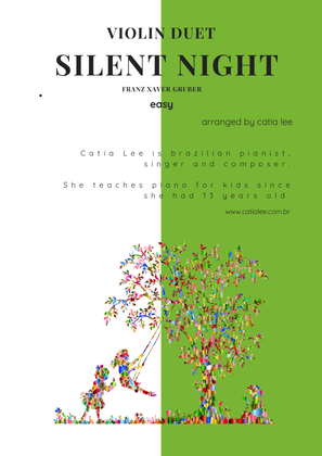 Book cover for Silent Night - Violin Duet