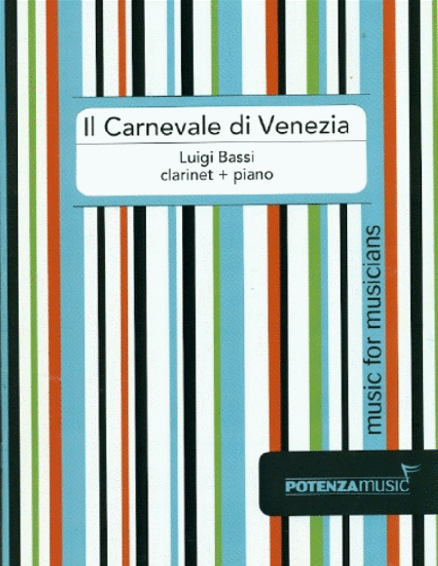 The Carnival of Venice Clarinet Solo scores gallery preview page 1