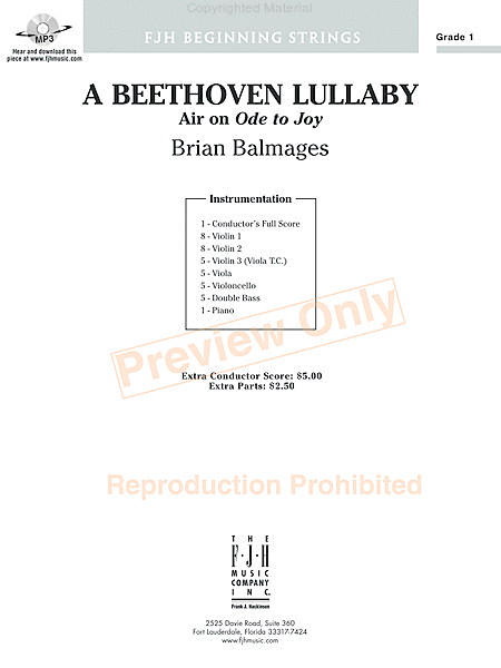 A Beethoven Lullaby image number null