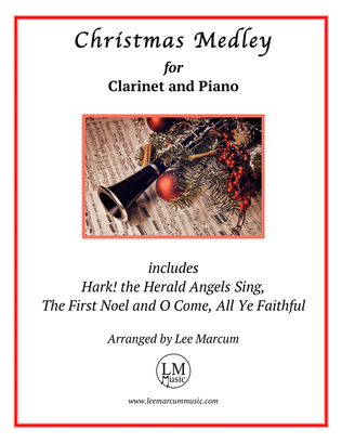 Book cover for Christmas Medley - Clarinet