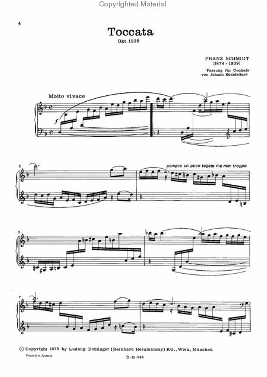 Toccata Toccata Piano scores gallery preview page 2