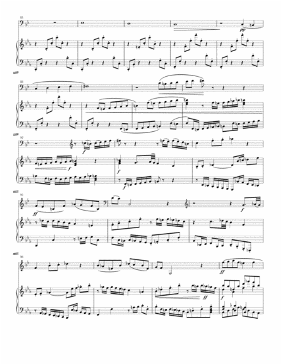 Sonata for horn and piano Piano scores gallery preview page 5
