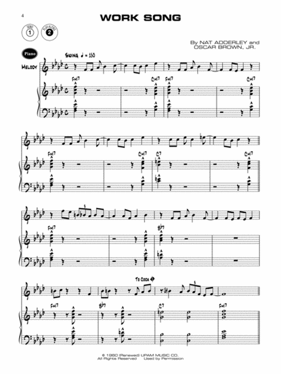 Alfred Jazz Easy Play-Along -- Easy Standards, Volume 1 image number null